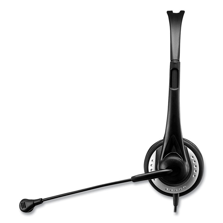 Xtream P2 Binaural Over The Head Headset with Microphone, Black