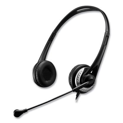 Xtream P2 Binaural Over The Head Headset with Microphone, Black