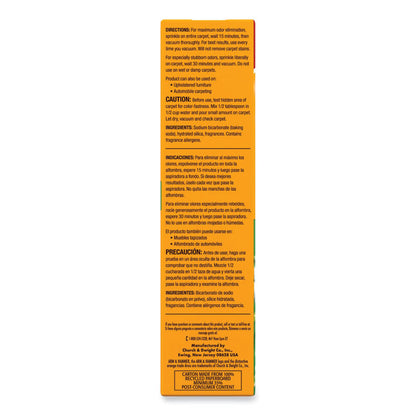 Deodorizing Carpet Cleaning Powder, Fresh Scent, 30 oz Box, 6/Carton