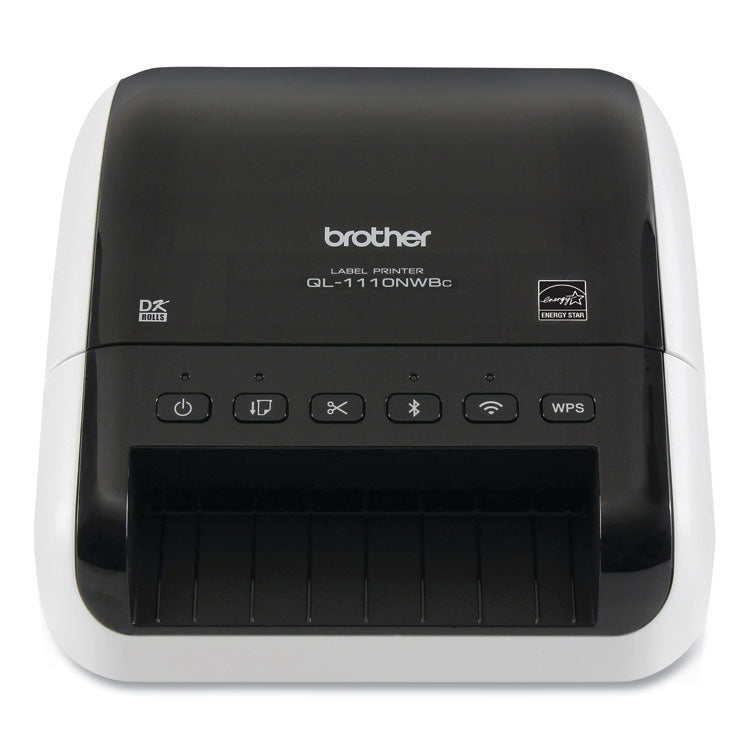 QL-1110NWBC Wide Format Professional Label Printer, 69 Labels/min Print Speed, 5.9 x 6.7 x 8.7