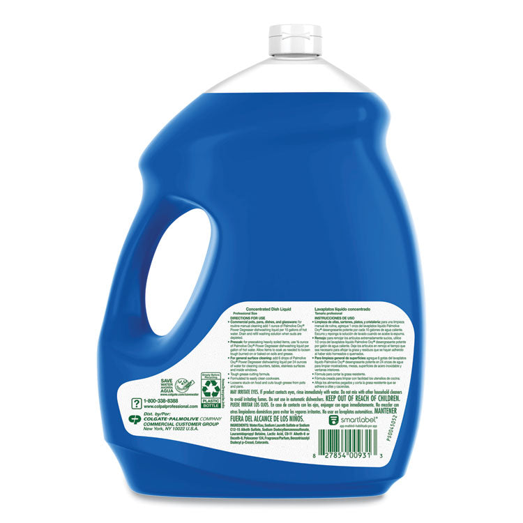 Professional Oxy Power Degreaser Liquid Dish Soap, Fresh Scent, 145 oz Bottle, 4/Carton