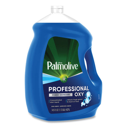 Professional Oxy Power Degreaser Liquid Dish Soap, Fresh Scent, 145 oz Bottle, 4/Carton