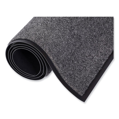 EcoStep Wiper Mat, Rectangular, Charcoal Gray Cut Pile Surface, 24" x 36"