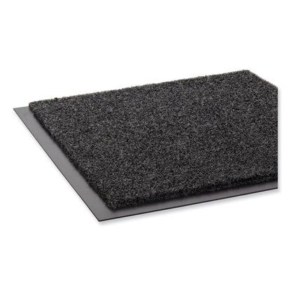 EcoStep Wiper Mat, Rectangular, Charcoal Gray Cut Pile Surface, 24" x 36"