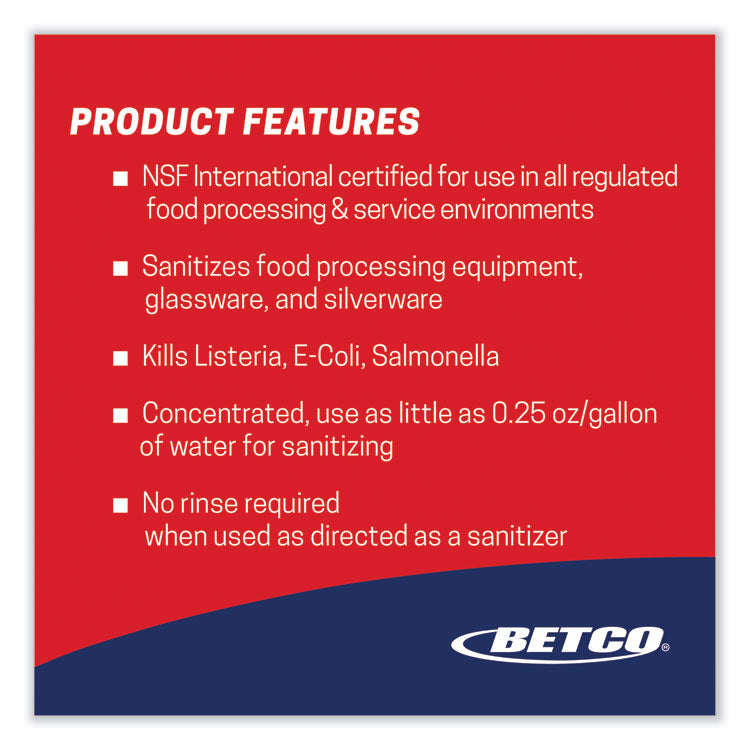 Symplicity Sanibet Multi-Range Sanitizer Disinfectant Deodorizer, 5 gal Pail