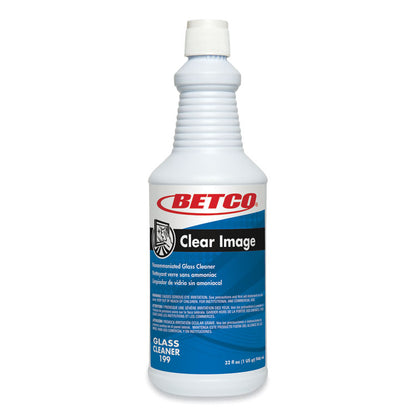 Clear Image Glass and Surface Cleaner, 32 oz Bottle, 6/Carton
