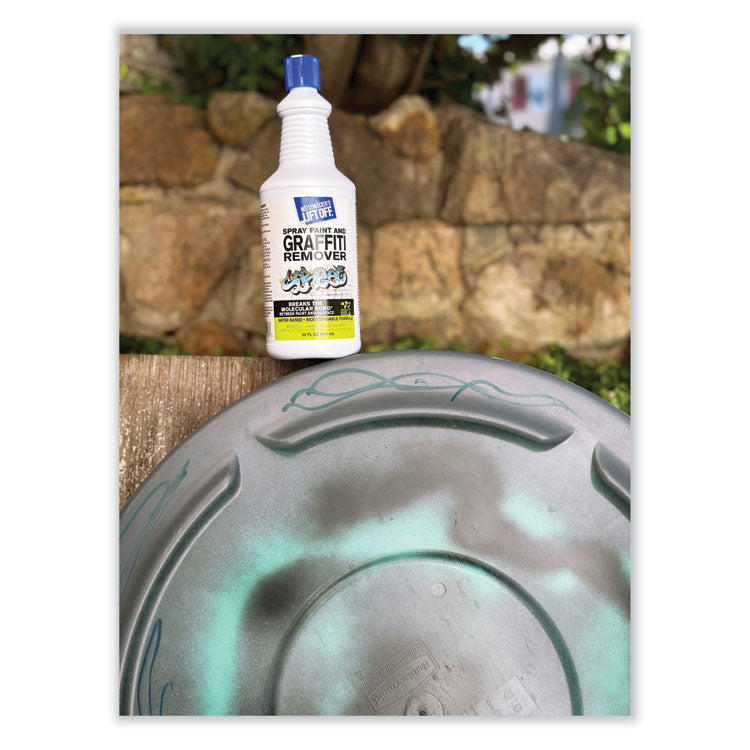 4 Spray Paint Graffiti Remover, 32oz, Bottle, 6/Carton