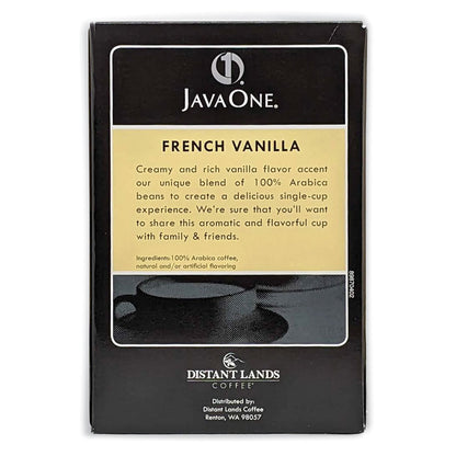 Coffee Pods, French Vanilla, Single Cup, 14/Box