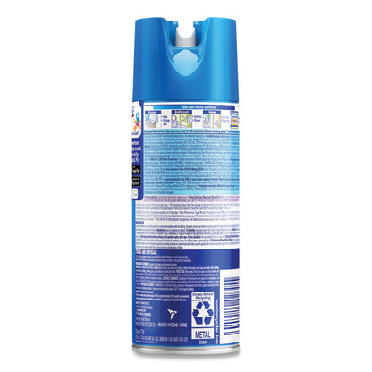 Disinfectant Spray, Spring Waterfall Scent, Liquid, 12.5 oz Aerosol Spray, 12/Carton