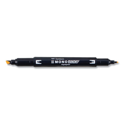 Highlighters, Golden Yellow Ink, Bullet/Chisel Tip, Golden Yellow Barrel, 10/Box