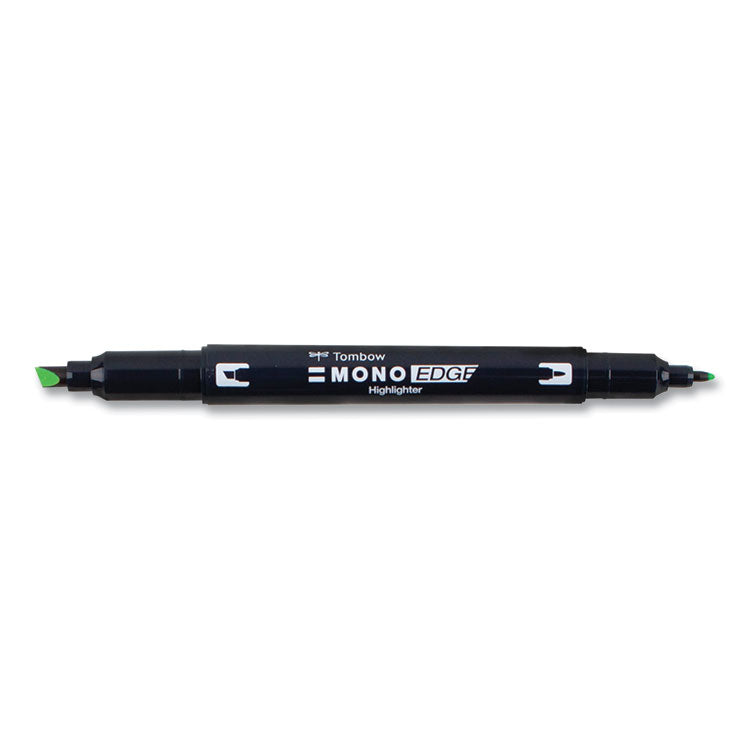 Highlighters, Yellow Green Ink, Bullet/Chisel Tip, Yellow Green Barrel, 10/Box