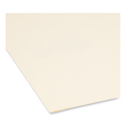 Manila File Folders, 1/3-Cut Tabs: Left Position, Legal Size, 0.75" Expansion, Manila, 100/Box