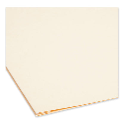 Top Tab Manila Expansion Fastener Folders, 1/3-Cut Tab: Assorted, Expands 1.5", 2 Fasteners, Legal Size, Manila, 50/Box