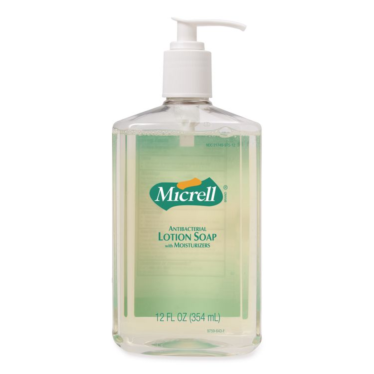 Antibacterial Lotion Soap, Light Scent, 12 oz