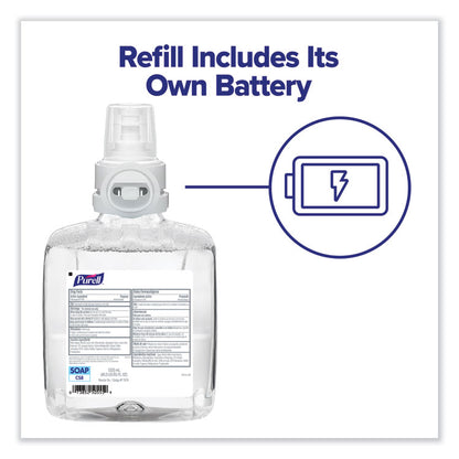 Professional HEALTHY SOAP Mild Foam Refill, For CS8 Dispensers, Fragrance-Free, 1,200 mL, 2/Carton