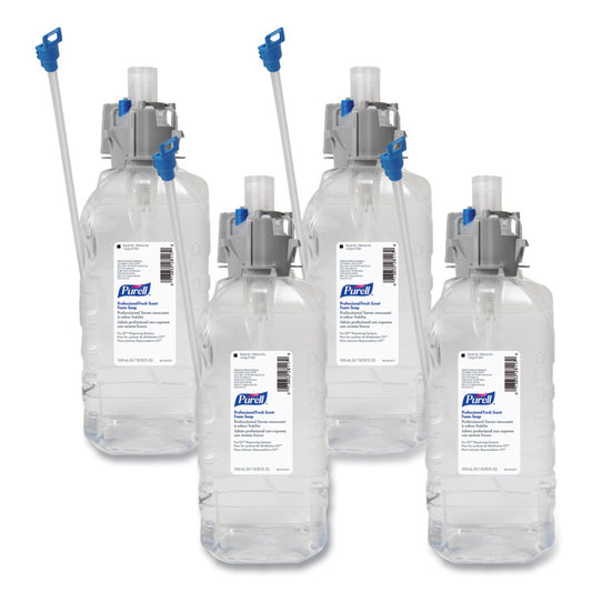 Professional Foam Soap Refill, For CX, CXi, CXT Dispensers, Fresh Scent, 1,500 mL (Each)