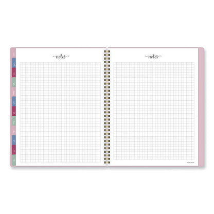Harmony Weekly/Monthly Poly Planner, 11 x 9.38, Pink Cover, 13-Month: Jan 2026 to Jan 2027