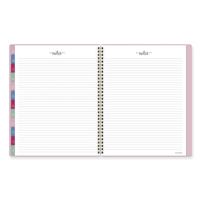 Harmony Weekly/Monthly Poly Planner, 11 x 9.38, Pink Cover, 13-Month: Jan 2026 to Jan 2027