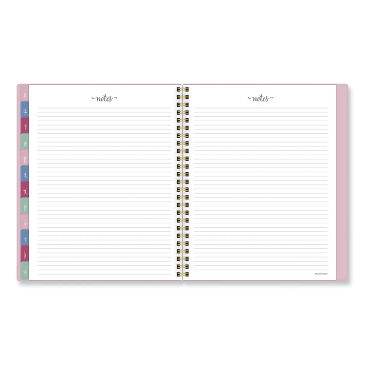 Harmony Weekly/Monthly Poly Planner, 8.81 x 7.88, Pink Cover, 13-Month: Jan 2026 to Jan 2027