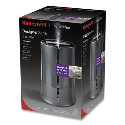 Filter Free Ultrasonic Cool Mist Humidifier, 1.25 gal Tank Capacity, 8.8 x 8.8 x 13.2, Black