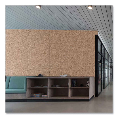 Natural Cork Roll, 48.5" x 0.25" x 144", Natural Brown