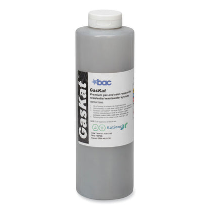 7930017000760, SKILCRAFT GasKat Odor and Toxic Gases Remover, Unscented, 24 oz Bottle, 12/Box