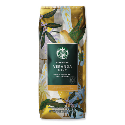 Veranda Blend Coffee, Whole Bean, 1 lb Bag, 6 Bags/Carton