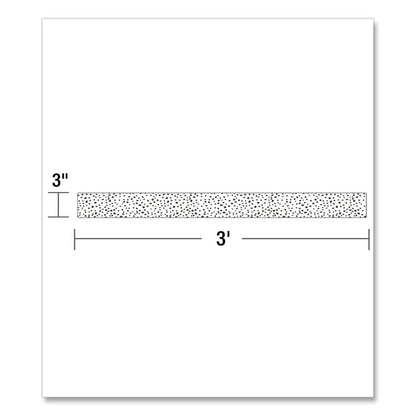 Straight Borders, Dotted, 3" x 3 ft, Black/White, 12/Pack