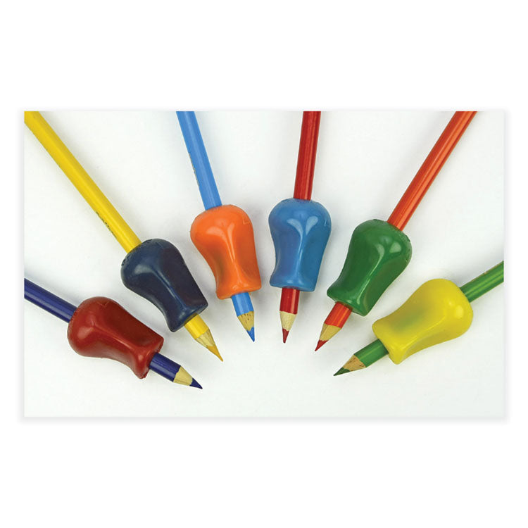 Original Grip, 2.1" Long, Assorted Colors, 6/Pack