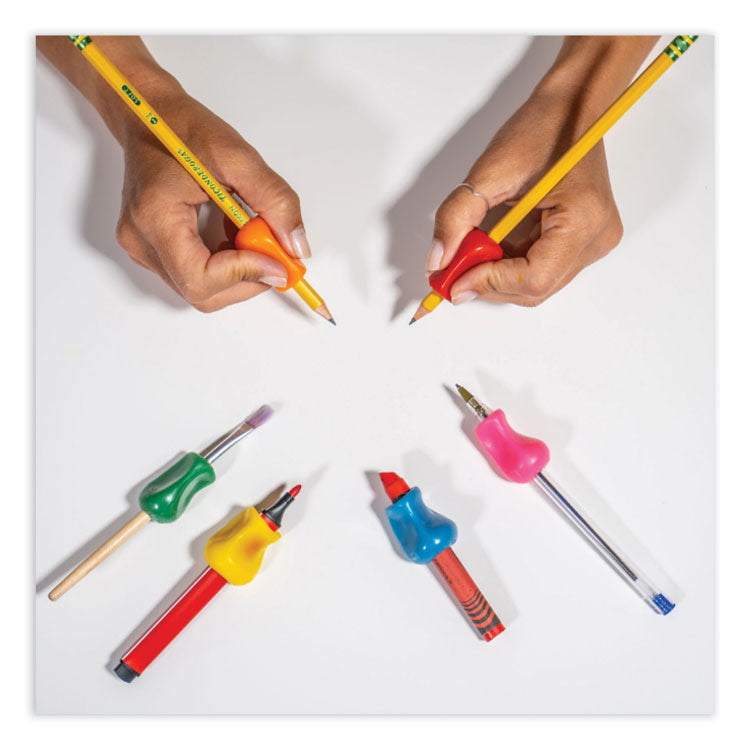 Original Grip, 2.1" Long, Assorted Colors, 6/Pack