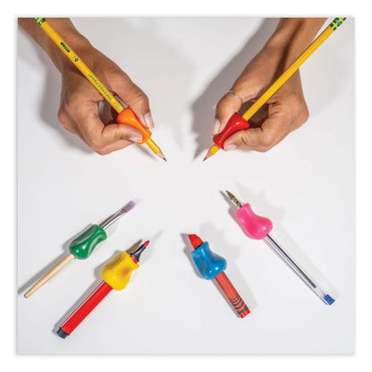Original Grip, 2.1" Long, Assorted Colors, 6/Pack