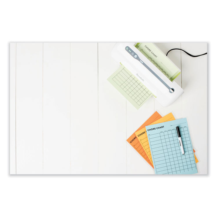 Laminating Pouches, 3 mil, 8.9 x 11.4, Clear, 20/Pack