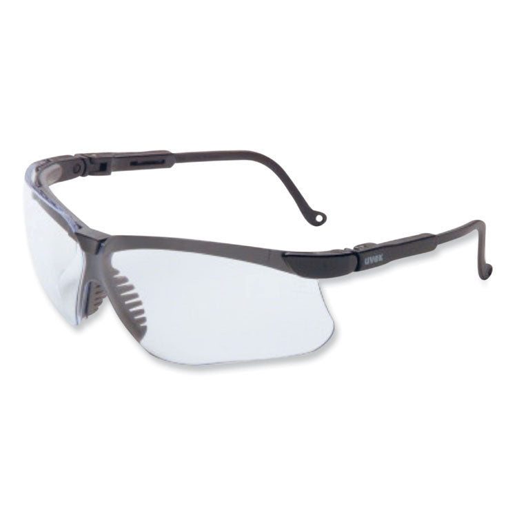 Genesis Safety Eyewear, Black Full Frame, Clear Dual Lens with Hydro-Shield Anti-Fog Coating