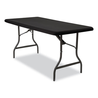 iGear Fabric Table Top Cap Cover, Polyester/Spandex, 30" x 72", Black