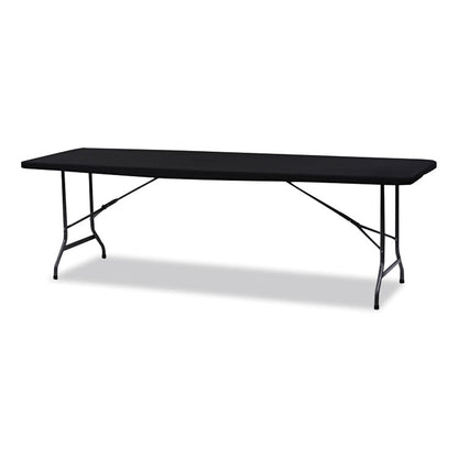 iGear Fabric Table Top Cap Cover, Polyester/Spandex, 30" x 96", Black