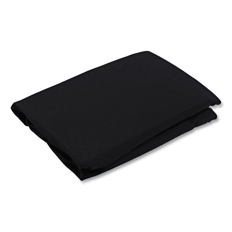 iGear Fabric Table Top Cap Cover, Polyester/Spandex, 30" x 96", Black