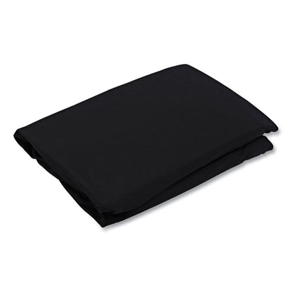 iGear Fabric Table Top Cap Cover, Polyester/Spandex, 30" x 96", Black