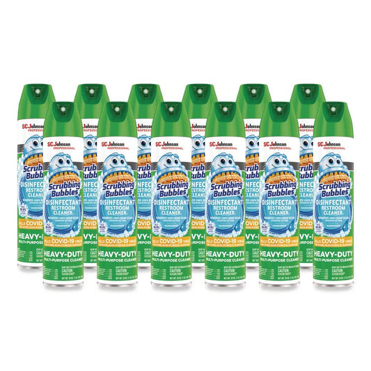 Disinfectant Restroom Cleaner II, Rain Shower Scent, 25 oz Aerosol Spray (Each)