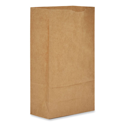 Grocery Paper Bags, 6# Size, 35# Basis Weight, 5.88" x 3.63" x 11", Kraft, 500/Bundle