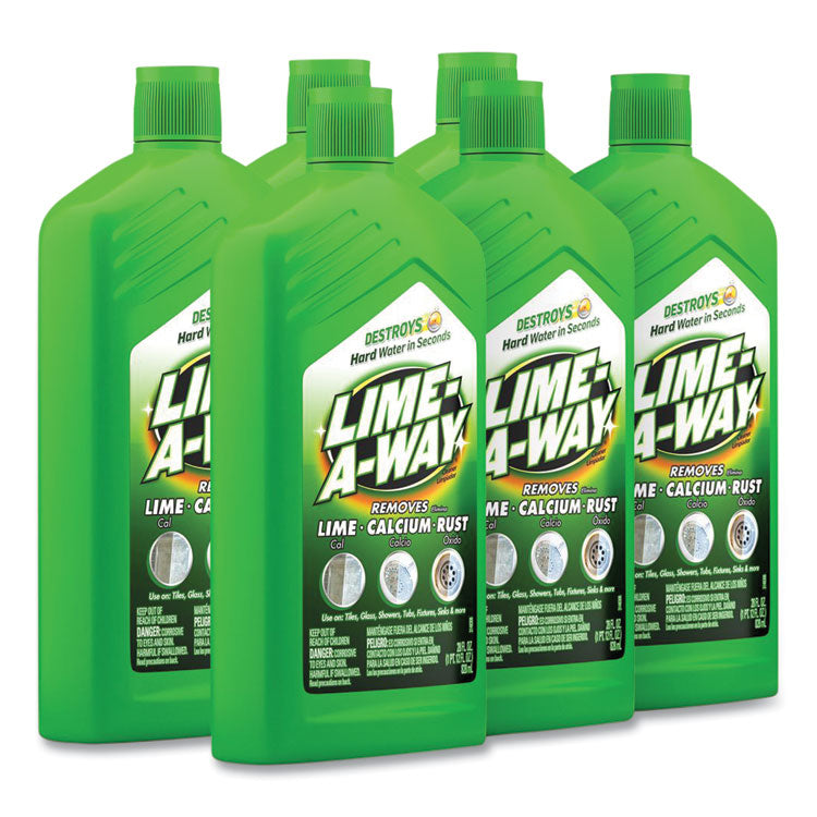 Lime, Calcium and Rust Remover, 28 oz Flip-Top Bottle, 6/Carton