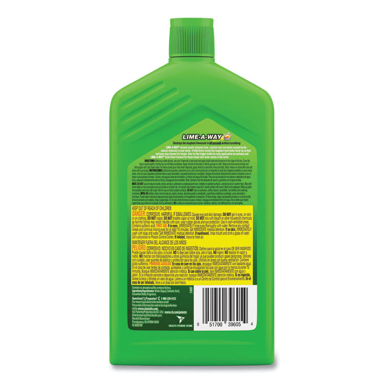 Lime, Calcium and Rust Remover, 28 oz Flip-Top Bottle, 6/Carton