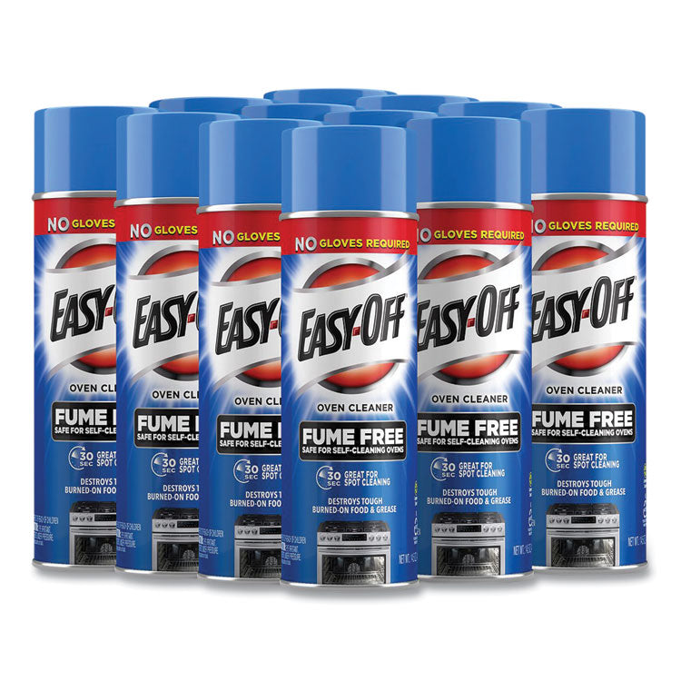 Fume-Free Oven Cleaner, 14.5 oz Aerosol Spray, 12/Carton