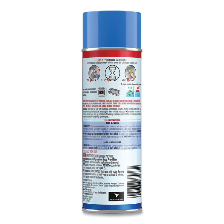 Fume-Free Oven Cleaner, 14.5 oz Aerosol Spray, 12/Carton