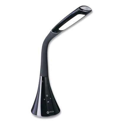 Wellness Series Swerve LED Desk Lamp, 23.25" High, Black