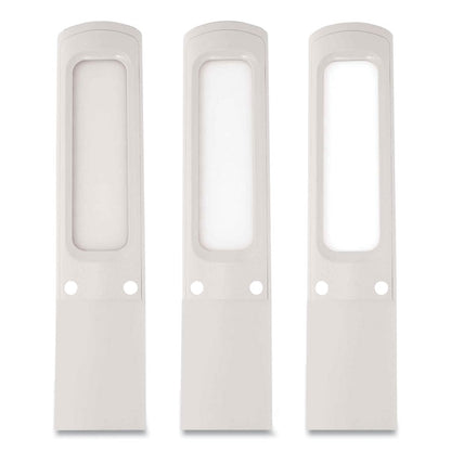 Wellness Series Recharge LED Desk Lamp, 10.75" to 18.75" High, White