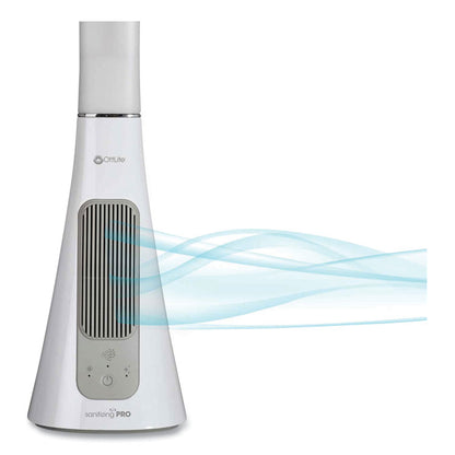 Wellness Series SanitizingPro LED Desk Lamp and UV Air Purifier, 15" to 25" High, White