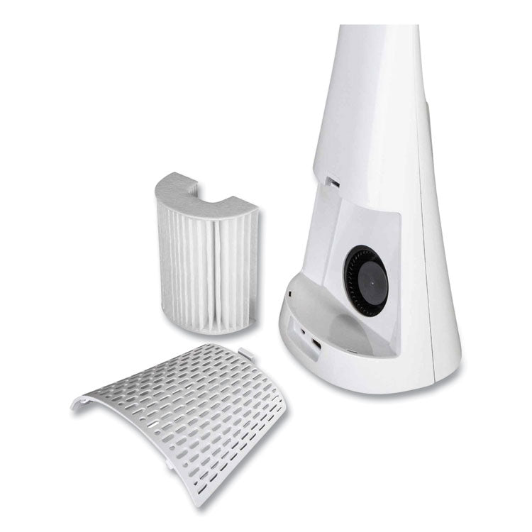Wellness Series SanitizingPro LED Desk Lamp and UV Air Purifier, 15" to 25" High, White