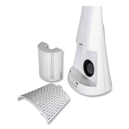 Wellness Series SanitizingPro LED Desk Lamp and UV Air Purifier, 15" to 25" High, White