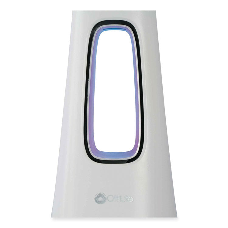 Cool Breeze Fan Lamp, 15" to 26.5" High, White