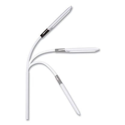 Wellness Series Sanitizing Enhance LED Desk Lamp, 8.5" to 11" High, White